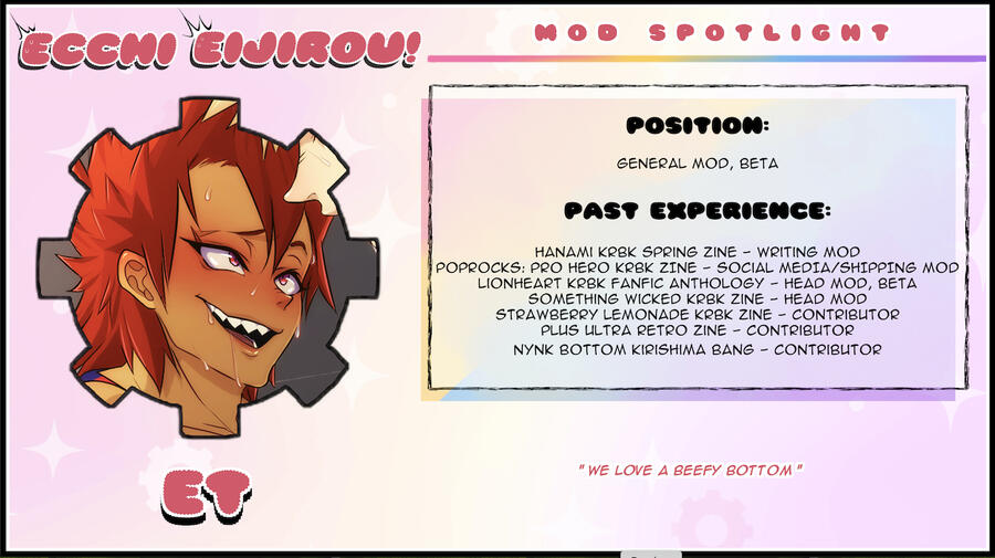 Mod ET Position: General and Beta Mod